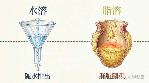 维生素别乱补！记住这8个字：水溶怕"缺"，脂溶怕"多"