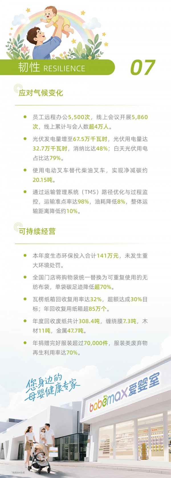 聚焦母婴健康，爱婴室2025可持续发展报告发布