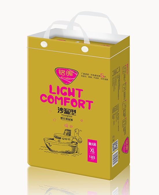 弹力非凡，护你安睡——铭晖沙漏型纸尿裤让宝宝自由成长！
