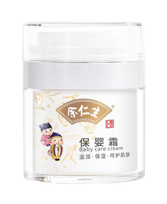 呵护娇嫩初生，余仁生保婴霜的温柔守护！