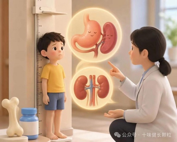 停掉无效补钙！孩子矮小，先养好脾肾！