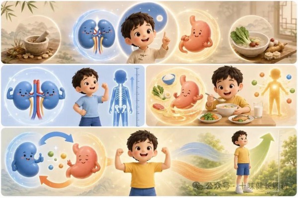 停掉无效补钙！孩子矮小，先养好脾肾！