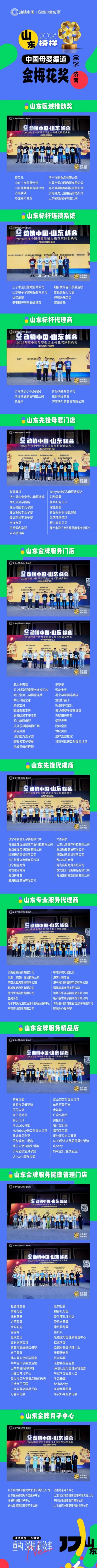 100+“金梅花奖”绽放齐鲁，致敬山东母婴榜样力量