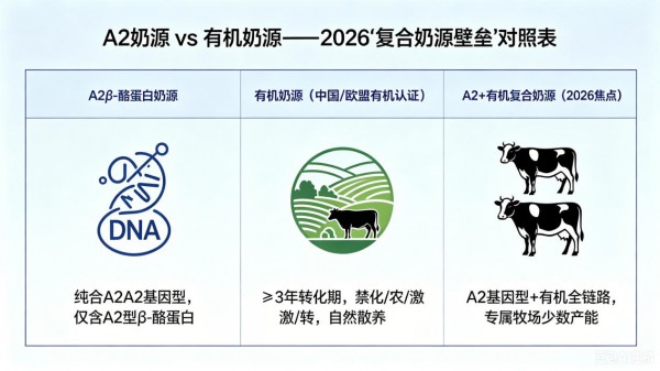 有机A2成标配、HMO打入内卷，2026奶粉存量市场的品质竞速