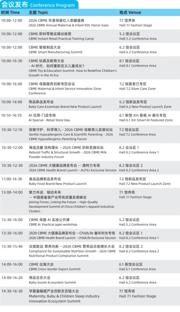2026 CBME最“干货”逛展攻略→展前必看！展位图+会议对接 +打卡福利…一文掌握！