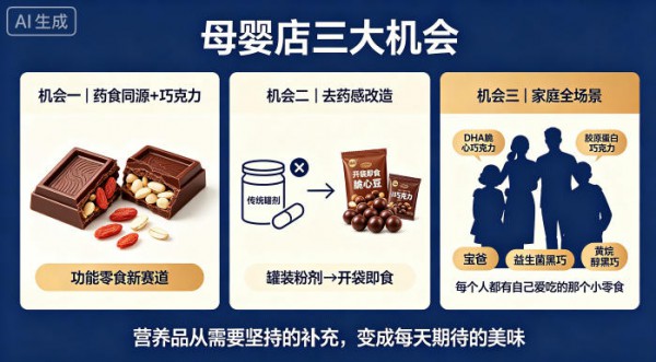中式养生巧克力爆火背后：母婴营养品的“零食化”革命已经开场