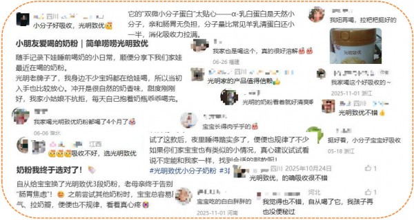 不只是双微小分子，更是“乳源亲和”｜光明致优深度评测来了！