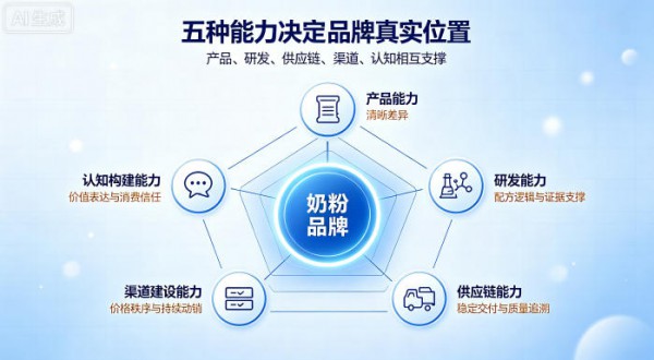 奶粉新格局涌现，5大能力正在改写竞争规则