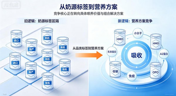 奶粉新格局涌现，5大能力正在改写竞争规则