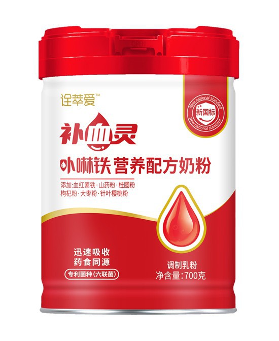诠萃爱卟啉铁营养配方奶粉：焕发青春活力，呵护女性健康！