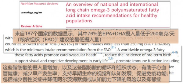 全球超70%人群DHA摄入不足！缺它不只会变笨！