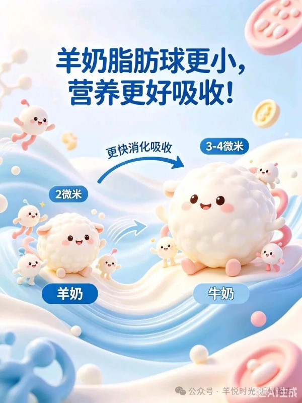 羊奶VS牛奶：不止是营养升级，更是体质适配的天然优选