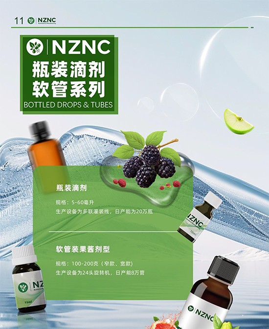 多元剂型智造，赋能品牌新机遇｜新西兰纽萃NZNC集团瓶装滴剂&软管系列！