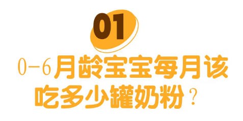 宝宝一个月喝几罐奶粉才正常？不是1罐，不是3罐，而是…