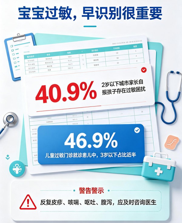 儿童防敏零售市场突破1000亿！三大低敏品类重塑新生代父母喂养习惯