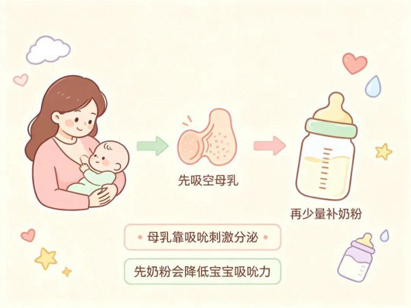 混合喂养到底先喝母乳还是奶粉？90%宝妈都喂错了！