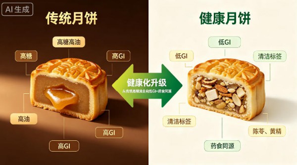 96.7%的人把健康首选：月饼行业的健康化升级，给母婴业带来机遇