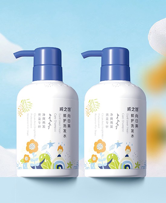 守护宝宝娇嫩头皮，戒之馆向日葵鲜护洗发水安心之选！