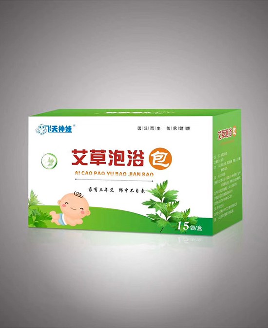 守护婴童稚嫩肌，飞天神娃艾草泡浴包的古法新韵！