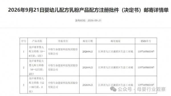 母婴日报｜妙可蓝多创始人辞职；联合利华出售婴儿护理品牌Zwitsal；1-8月即时零售交易额增速超两位数