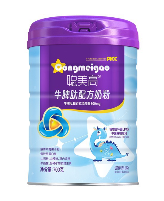 聪美高牛脾肽配方奶粉，多维营养助力孩子茁壮成长!