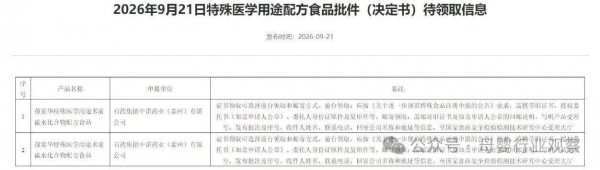 母婴日报｜涉牛乳蛋白、儿童辅食等，50项食品安全新国标发布；蒙牛旗下“迈胜”完成近亿元A+轮融资；2款特医食品批件信息公布