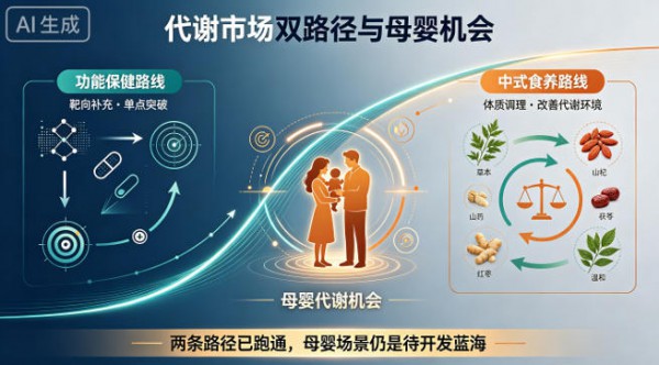 近千亿代谢市场爆发，母婴店的新机会：药食同源+代谢调理
