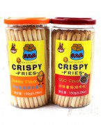 台湾进口零食河马莉特脆薯条