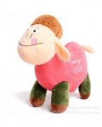 爱心羊公仔
