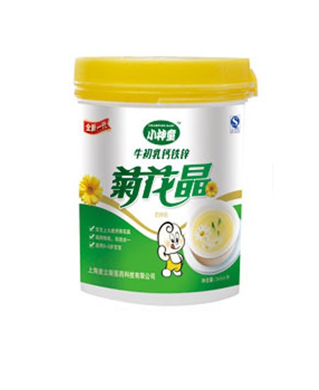 小神童牛初乳钙铁锌菊花晶