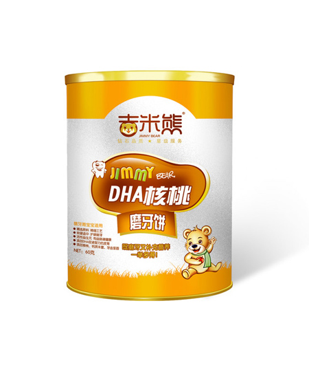 吉米熊DHA核桃磨牙饼