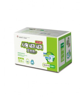 婴儿干爽尿不湿S码40片