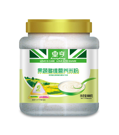 皇亨蒸米粉800桶装果蔬多维营养米粉批发代理,编号_58439