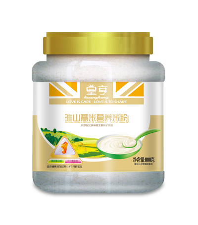皇亨蒸米粉800桶装淮山薏米营养米粉批发代理,编号_58441