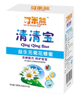 益生元菊花蜂蜜清清宝168g