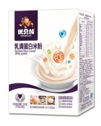 优贝加盒装乳清蛋白米粉