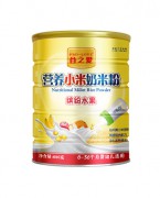 谷之爱缤纷水果小米奶米粉(冲乳型)