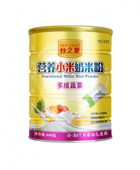 多维蔬菜小米奶米粉(冲乳型)