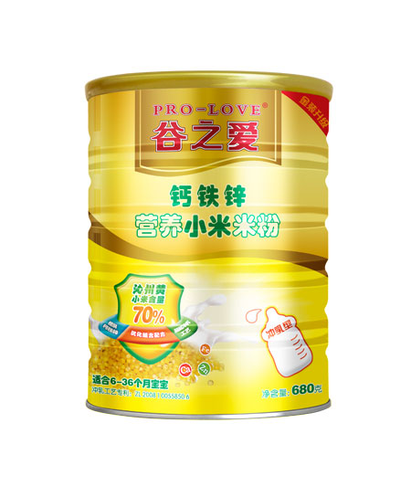 谷之爱钙铁锌营养小米米粉(冲乳型)