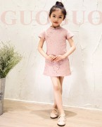 女童蕾丝小旗袍