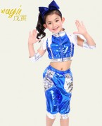 少儿现代舞表演服装
