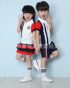 男女童学院风幼儿园园服