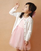 春夏女童毛衣外搭小开衫