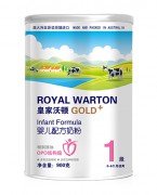 皇家沃顿2016新款GOLD+1段婴儿配方奶粉