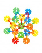 桶装数字雪花片