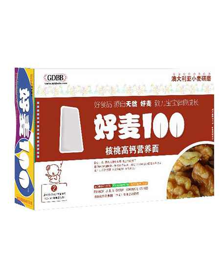 好麦100核桃高钙营养面