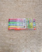 荧光6色中性笔芯