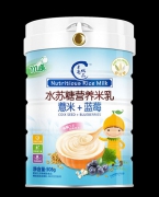 米爸优品水苏糖营养米乳-薏米+蓝莓配方