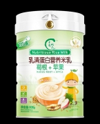 米爸优品乳清蛋白营养米乳-葛根+苹果配方