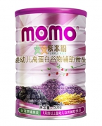 momo婴幼儿高蛋白紫米粉